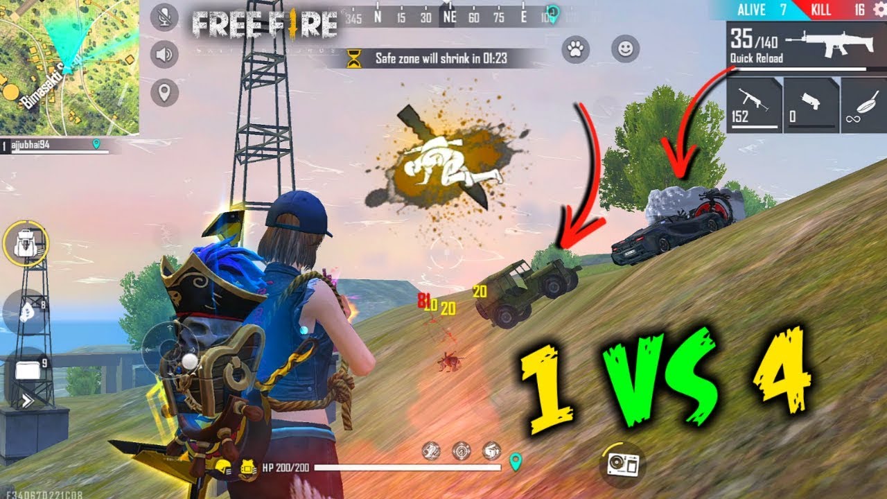 Free Fire Gameplay Video download