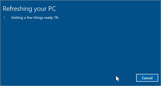 Refreshing your PC