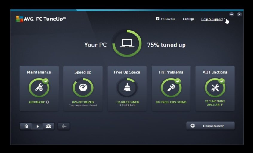 AVG PC TuneUp