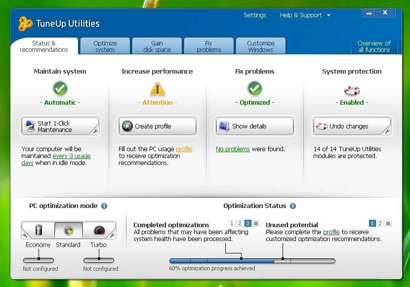 TuneUp Utilities 2018