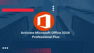 Microsoft Office 2016 Professional Plus Activation Guide